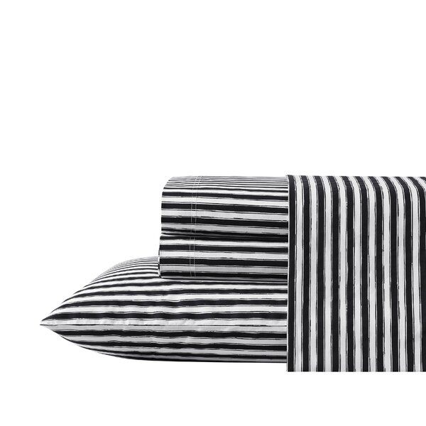 200 Thread Count Striped 100% Cotton Percale Sheet Set added by Morgan Hatch