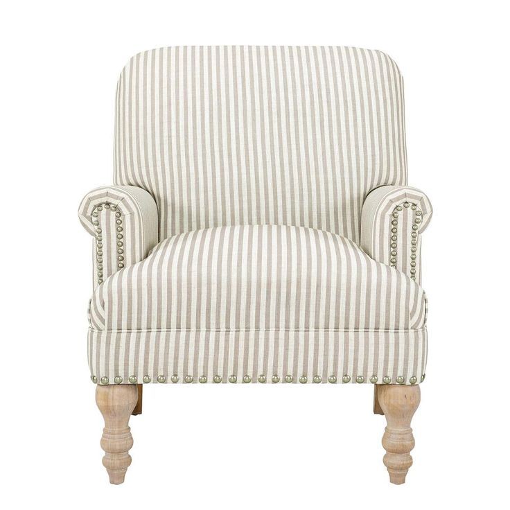 Dorel Living Joy Beige Upholstered Accent Chair FH7902 | Dorel living, Yellow accent chairs, Armchair added by Paisley Zeledon Dabao