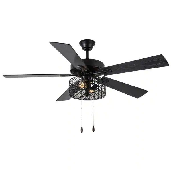 Daryn Industrial 52" Fan added by Rescued Room Design