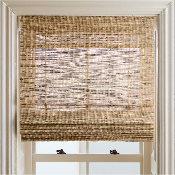 Custom Natural Luxe Unlined Roman Shade added by Garrett Illing