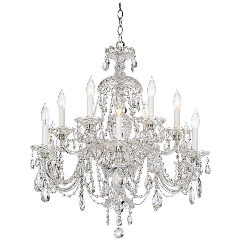 Schonbek Sterling 29" Wide Heritage Crystal 12-Light Chandelier added by Sandy Schargel Interiors