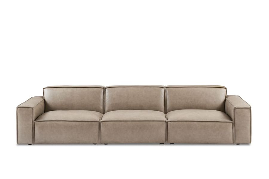 Jonathan Leather Extended Sofa | Castlery added by Ruthann R