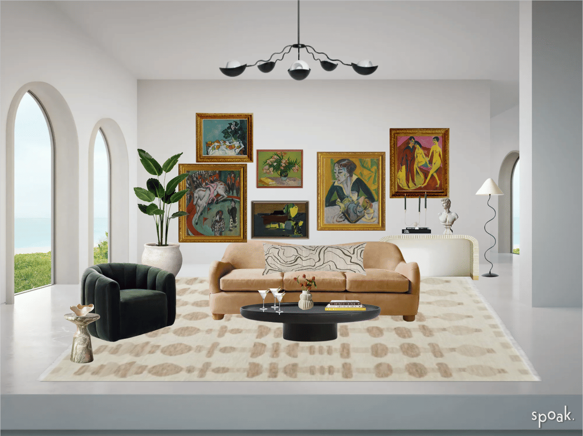 Living Room Inspiration designed by Lisa Chaves