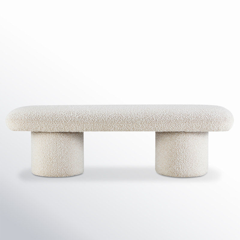 Anston 56" Boucle Bench added by McKenna Morey