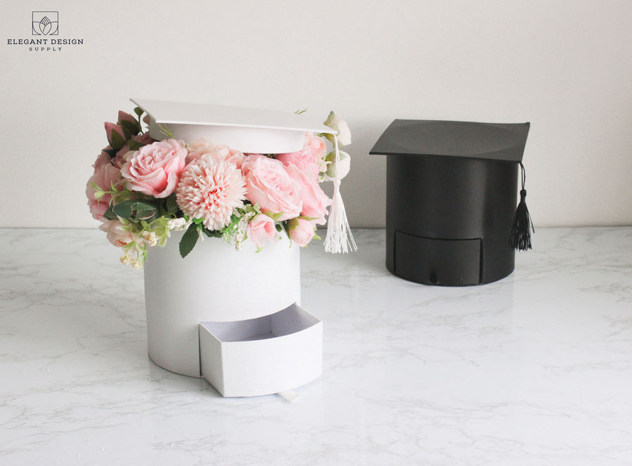 Graduation Flower Box with Drawer | Floral Supplies & Gift Boxes added by Lisa Beddigs