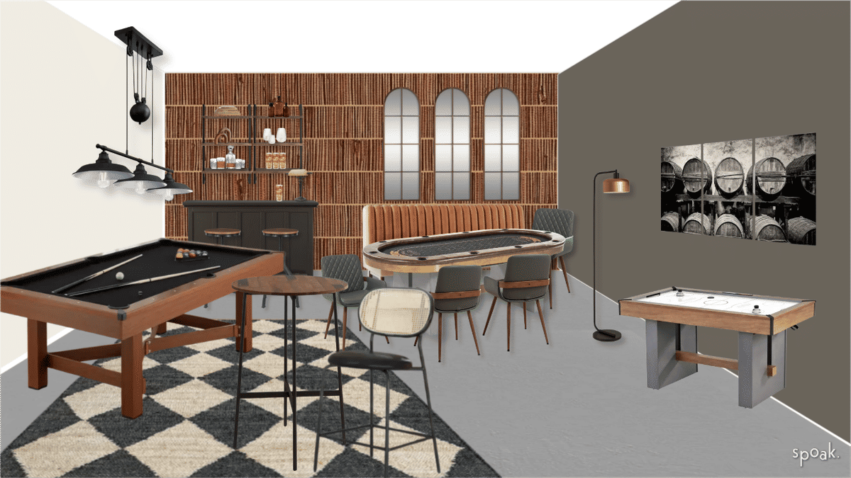 Game Room Inspo designed by Elissa Hall