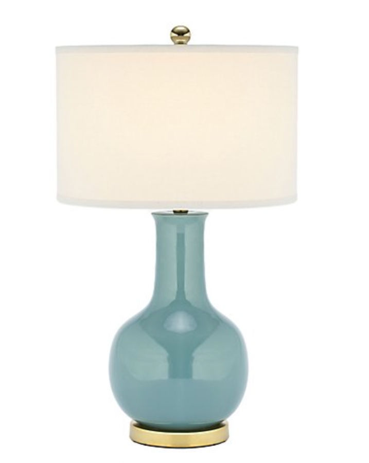 Safavieh Paris Ceramic Lamp - Light Blue added by Spoak Member
