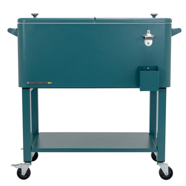 Permasteel 80-Qt Outdoor Patio Cooler with Removable Basin added by Evie Leigh