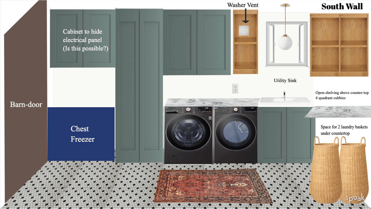 Laundry Room Ideas designed by Stephanie McCoy