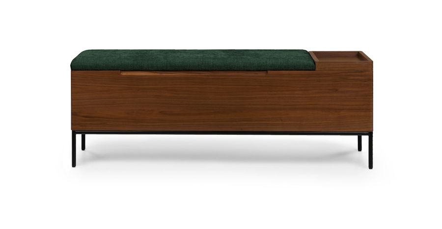 Thari Berkshire Green Walnut Bench added by KemptNO LLC