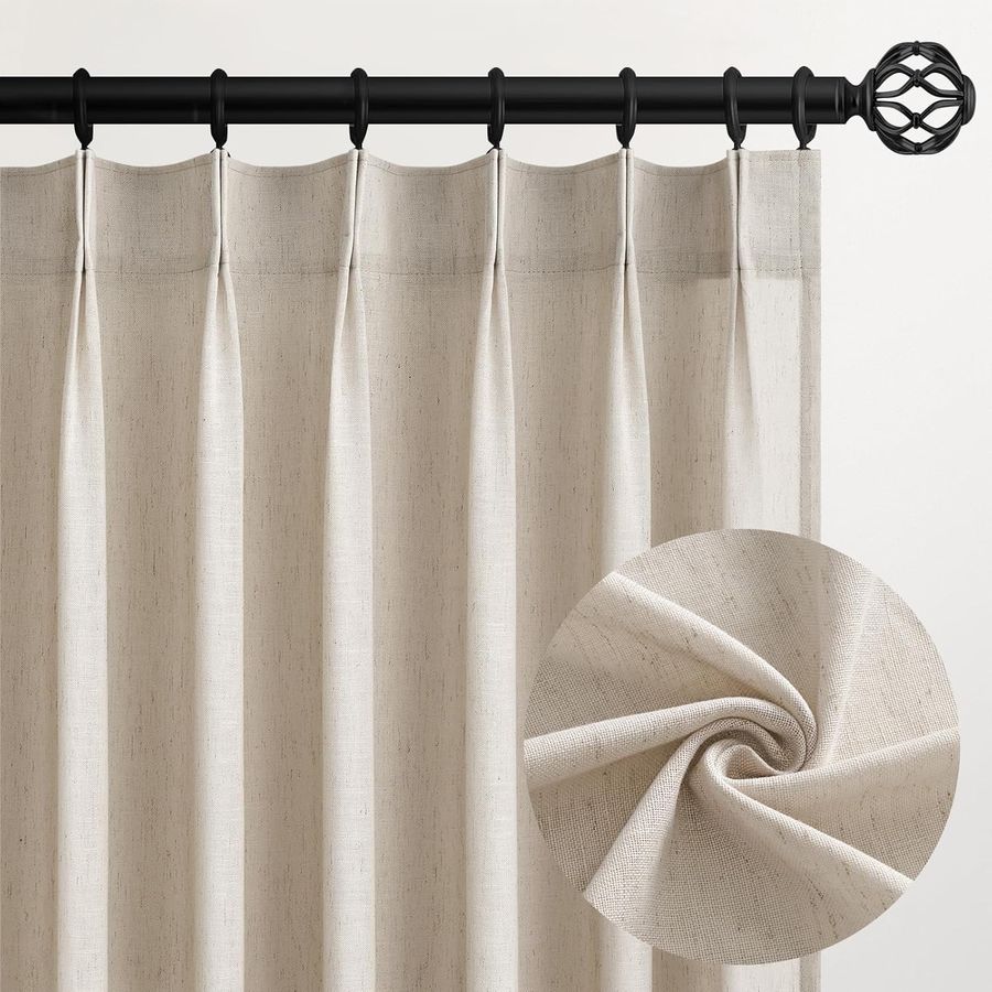 96 Inches Long Pleated Sheer Curtains added by Emily Nagel