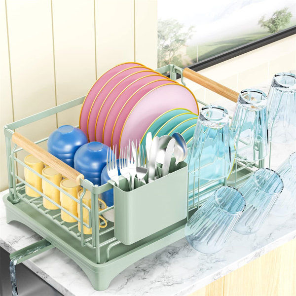 Adjustable Stainless Steel Dish Rack added by Caitlin Ackerman