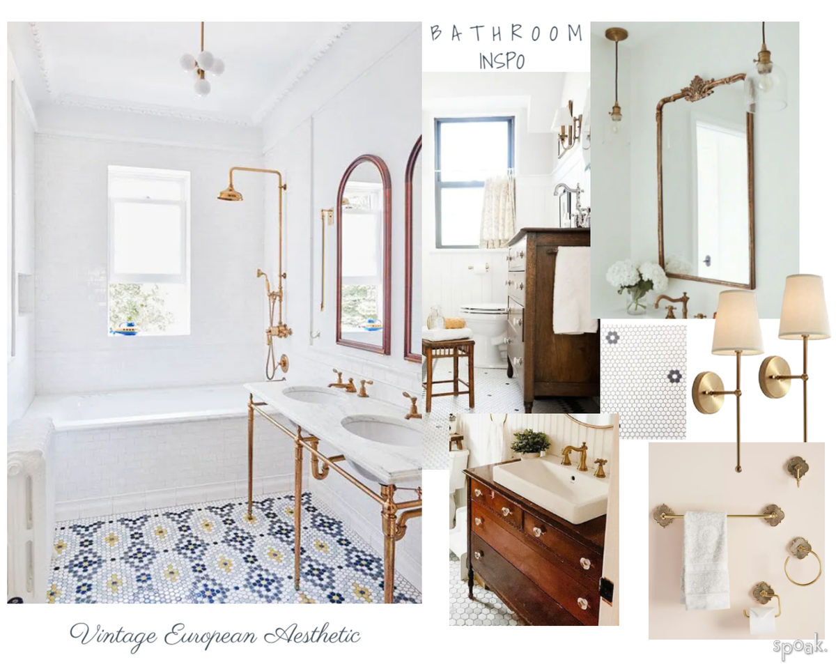 Bathroom Inspo designed by Rebecca Barnell