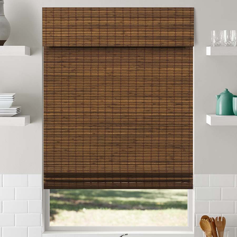 Classic Cordless Woven Wood Shades | SelectBlinds.com added by Gabriela Stephens