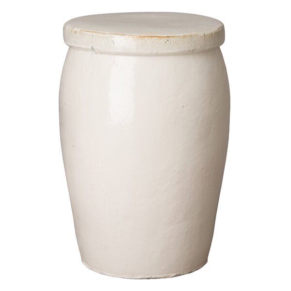 Henriikka 21'' Tall Ceramic Garden Stool added by Spoak Member