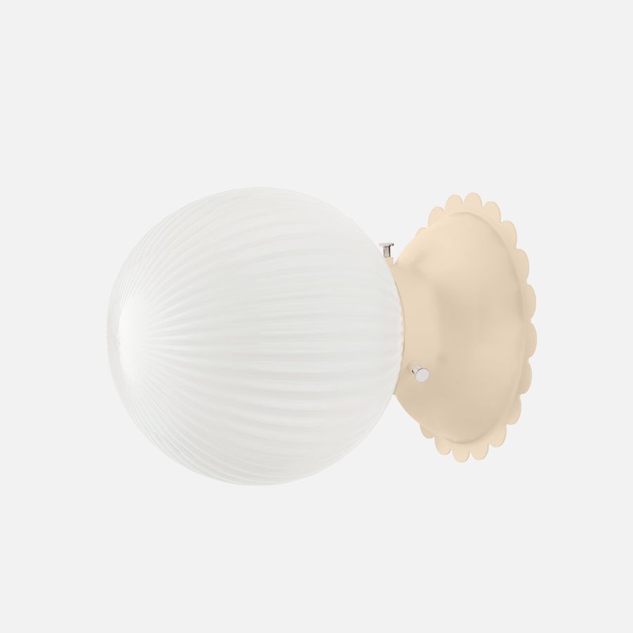 Fran 2.25 Sconce in Shell White Satin added by Felicia Chaidez