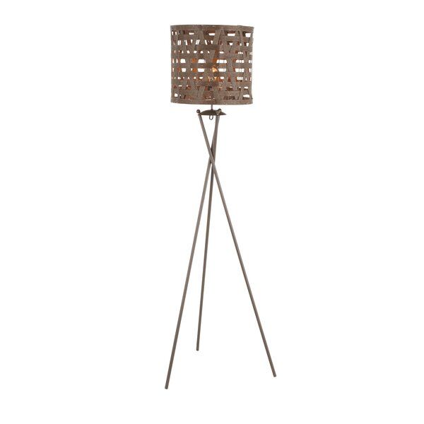 Corbin 65'' Brown Tripod Floor Lamp added by Jessica Holmes