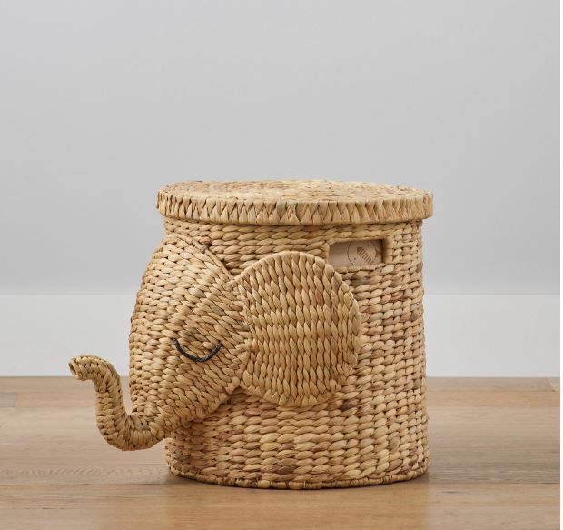Elephant Basket - Natural added by Nomadic Nooks