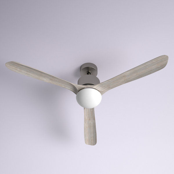 Lakenzi 52'' Ceiling Fan with LED Lights added by Priscilla M