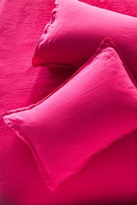 Washed Linen Shams, Set of 2 added by Bridget Harris