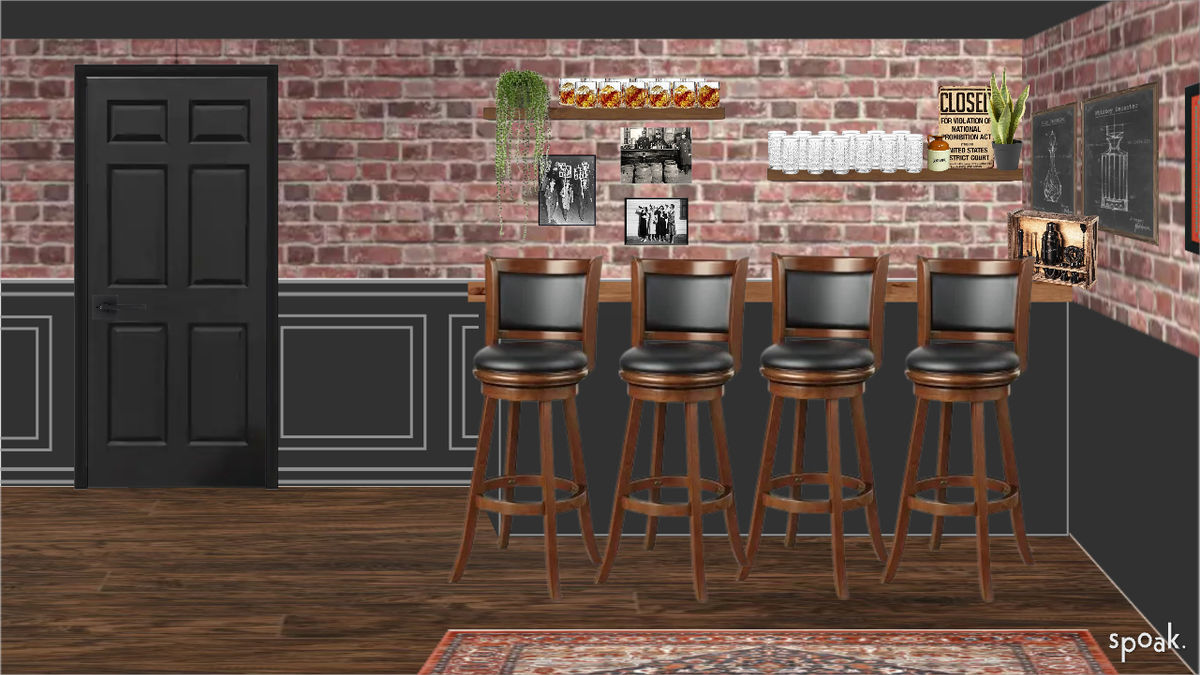 Game Room Inspiration designed by Janae Sullivan