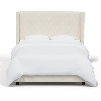 Hanson Upholstered Low Profile Standard Bed | Joss & Main added by Spoak Member