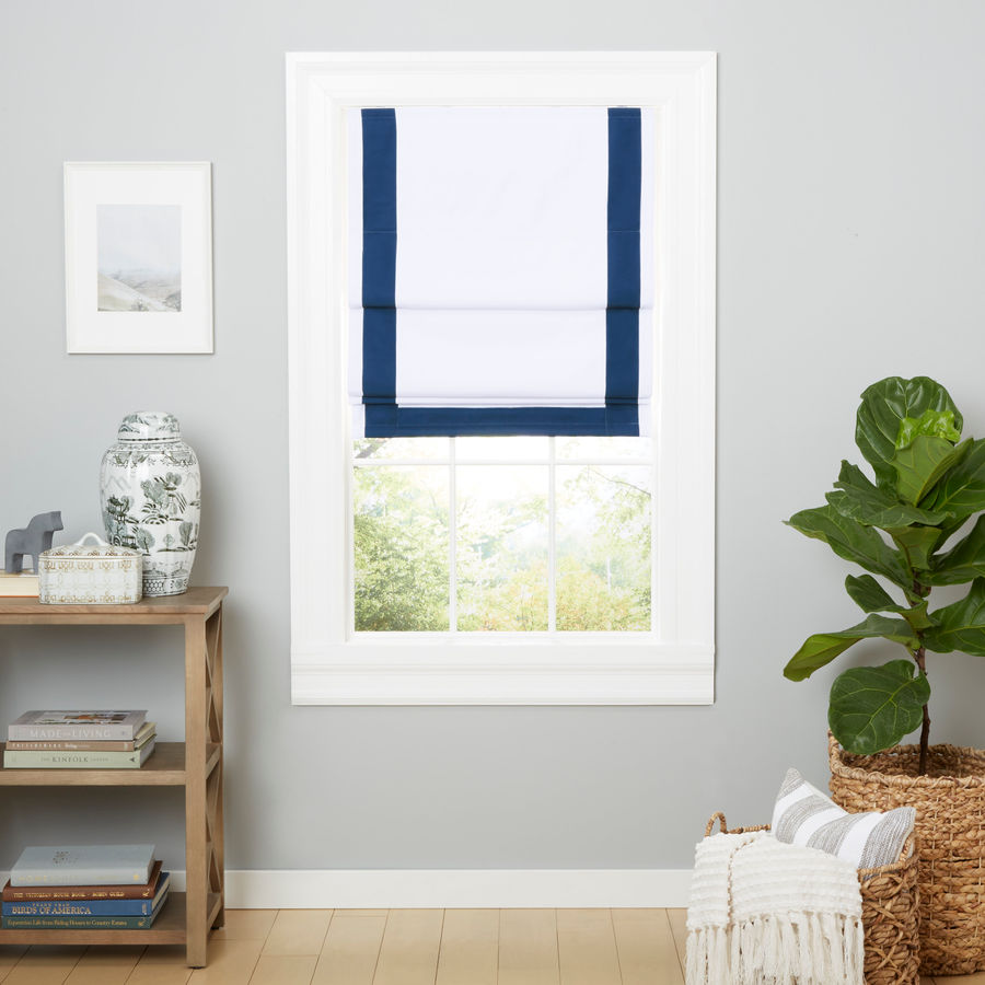 Amalgamated Textiles Frontera Blackout Roman Shade & Reviews | Wayfair added by sallie tyler