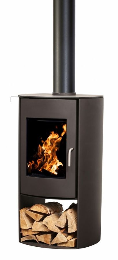 Nectre - 40.87 Inch Wood Stove With Storage added by Alexina Salinas