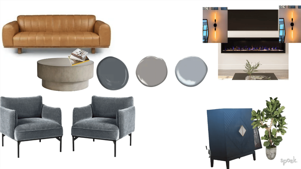 Kitchen + Living Room Ideas designed by Caroline Borgstadt
