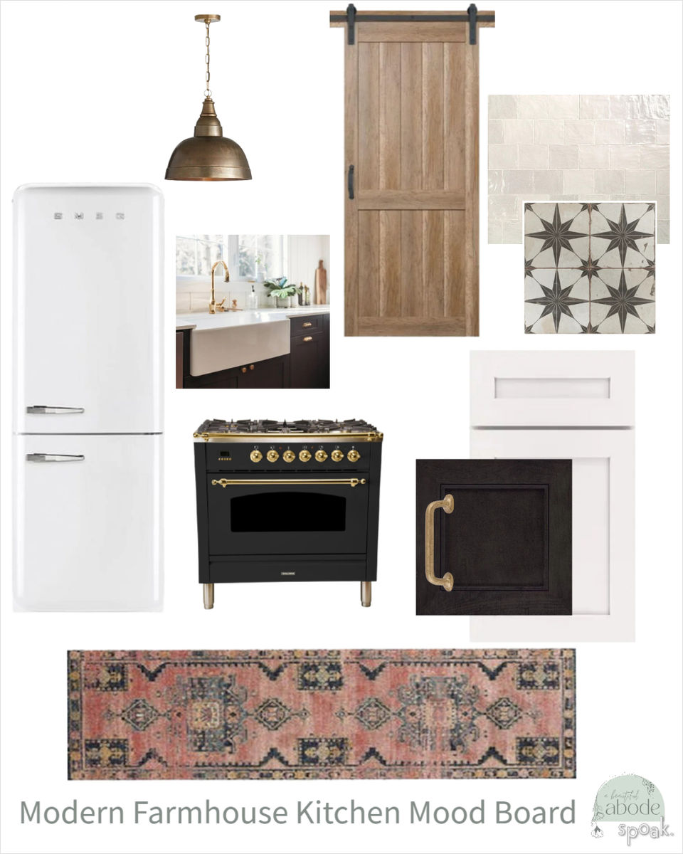 Farmhouse Kitchen Inspiration designed by Briana O'Dea