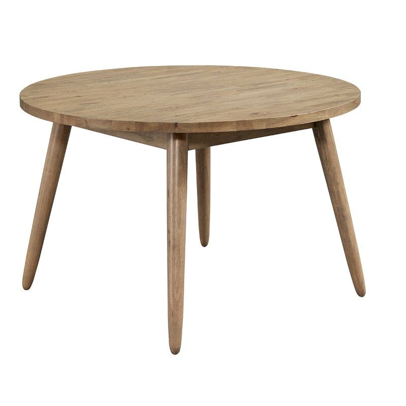 Barsaga Round Solid Wood Dining Table added by Alyssa Pearson