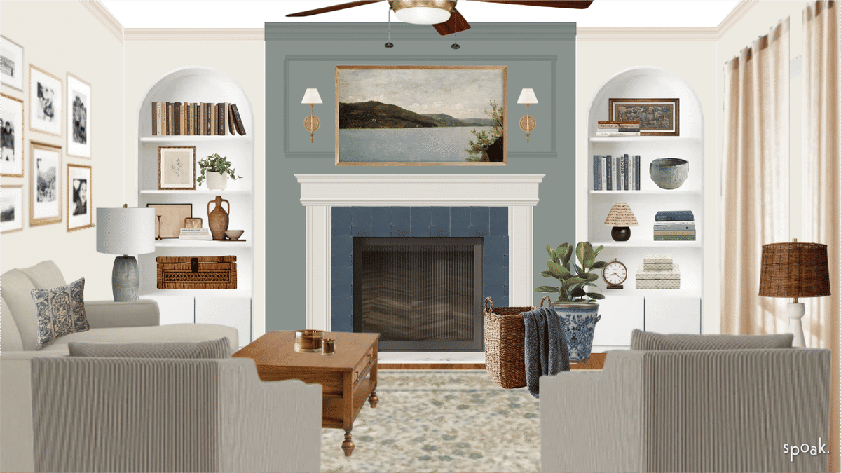 Living Room Inspo designed by kristen gray
