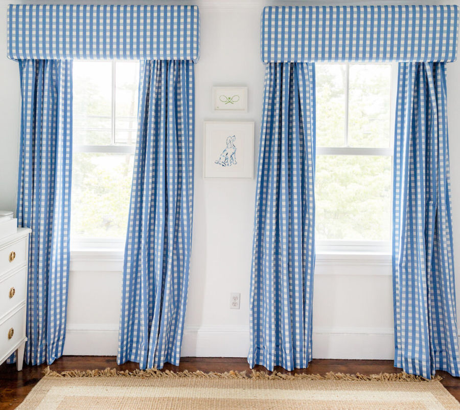 Custom Cornice Board and Drapes added by Sarah Harvey
