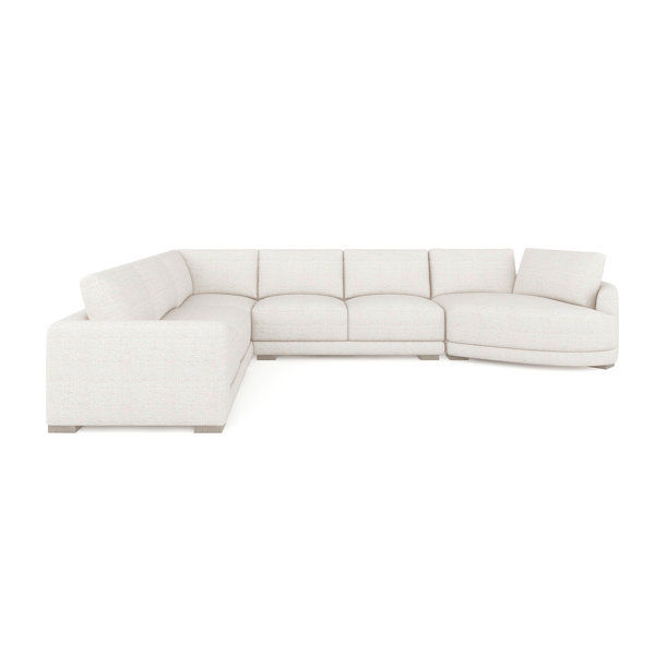 Taren 4 - Piece Modular Upholstered L-Sectional added by Aleja Calderón