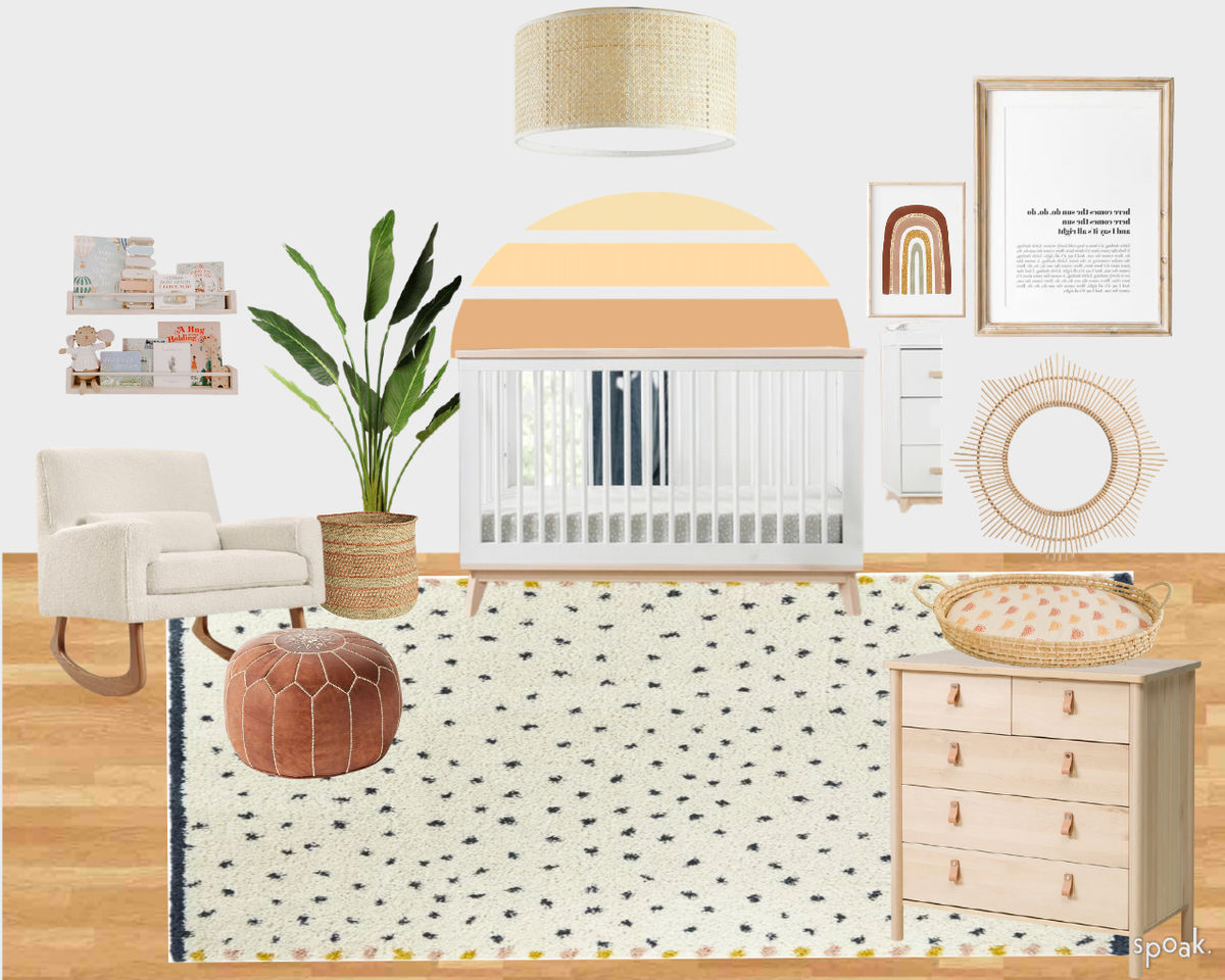 Beige Nursery Inspo designed by Francesca Pasquali