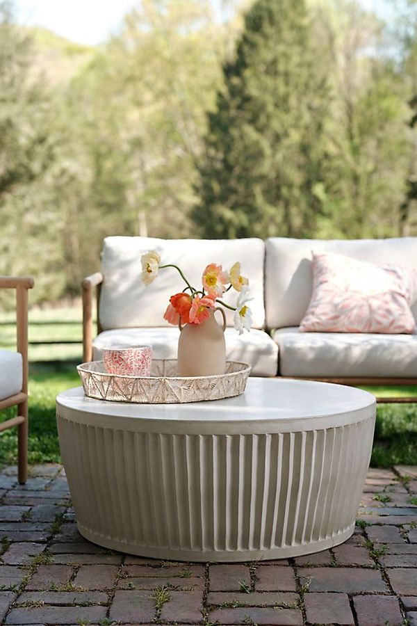 Ridge Concrete Coffee Table added by Amanda Tomlinson