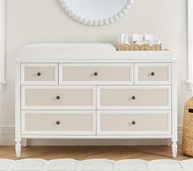 Pilar 7-Drawer Dresser & Topper (56w x 19d") added by Shi G
