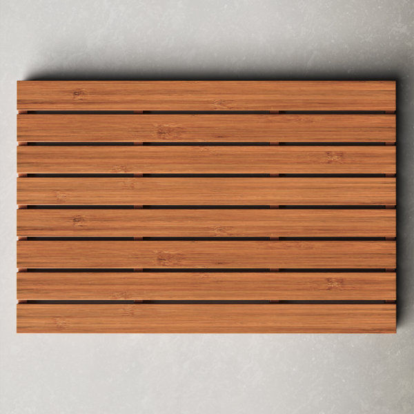 Brennon Solid Wood Bath Rug added by Spoak Member