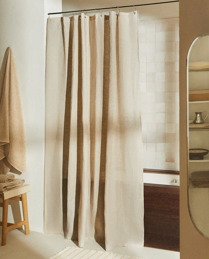 DUSCHVORHANG LEINEN | Zara Home Deutschland added by Anke Schleicher
