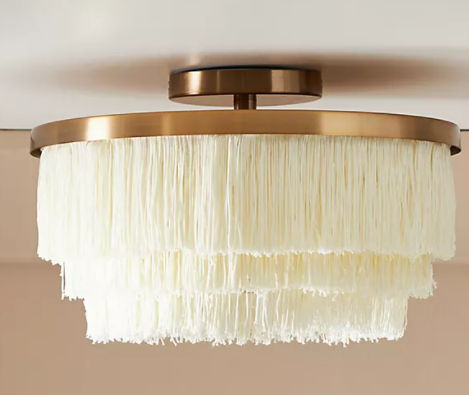 Oahu Fringe Flush Mount added by Jamie Stellato