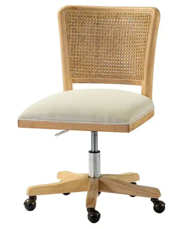 desk chair rattan added by Morgan Millikin