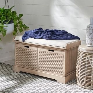  2-Drawer with Cushion Storage Bench  added by Raeessa Smith