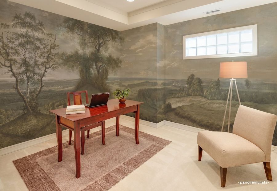 Removable Scenic Wallpaper for Bedroom Vintage Landscape Wall - Etsy added by Haylee Love