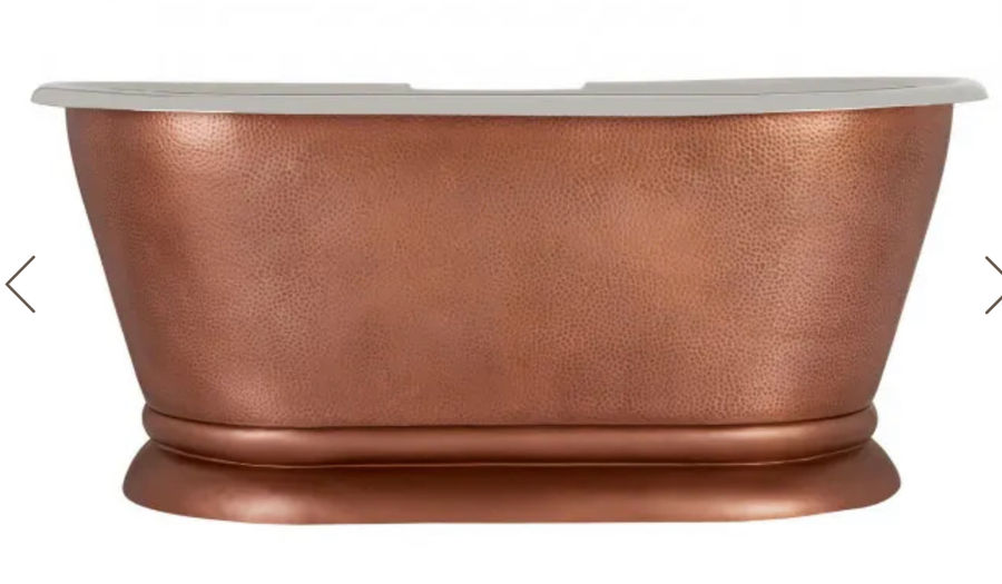 Copper bath tub added by Addy Squires