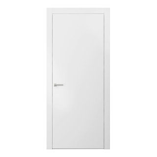 Interior Solid Wood Door | Planum 0010 White Silk | Modern Doors Flush - Modern - Interior Doors - by United Porte Inc | Houzz added by lori reedy