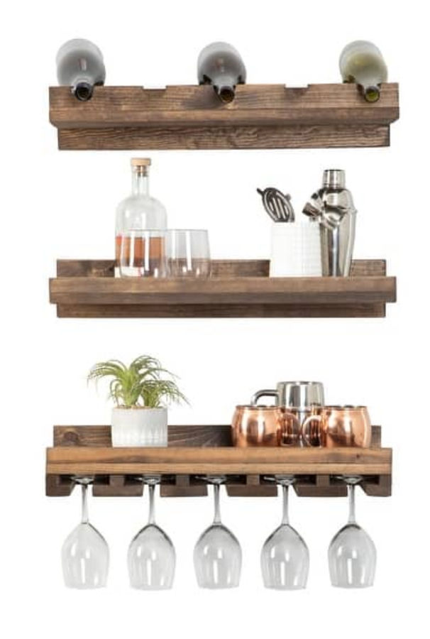 Handmade Tiered Wall Shelf Set added by Emma Kitching