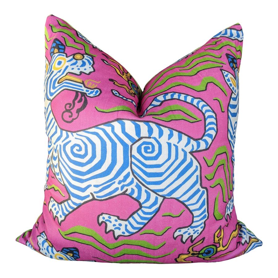 Chinoiserie Clarence House Tibet Tiger Pillow Cover added by Spoak Member