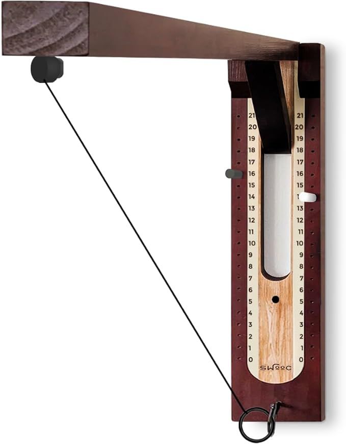 Games - Hook and Ring Game - Modern Game Room Wall Decor - Stylish Folding Design - Weather Resistant - Easy Adjust String - Ring Toss Game for Adults - Wall Games - Ring Hook Game - Bar Games added by Ann Le