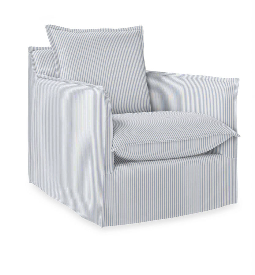 Hayden Swivel Glider - Slipcovered added by Tessa Moore