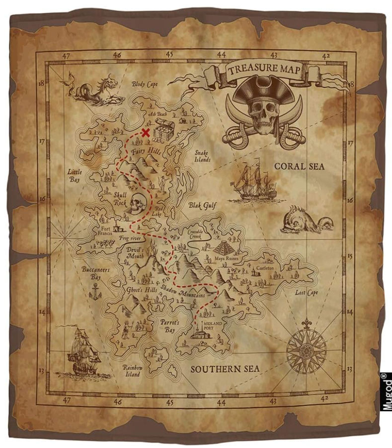 map throw blanket added by Madelynne Nguyen